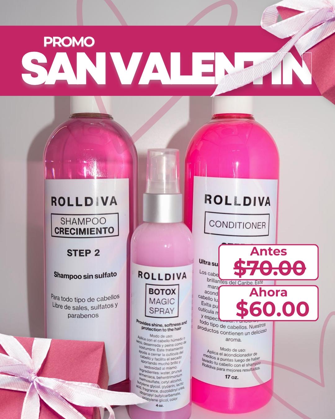 Botox express, Shampoo y Acondicionador