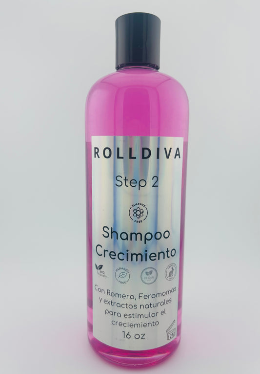 Shampoo sin sulfatos y sin sales 16 OZ
