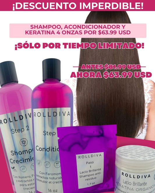 Combo de Keratina 4 oz + Post-Cuidado