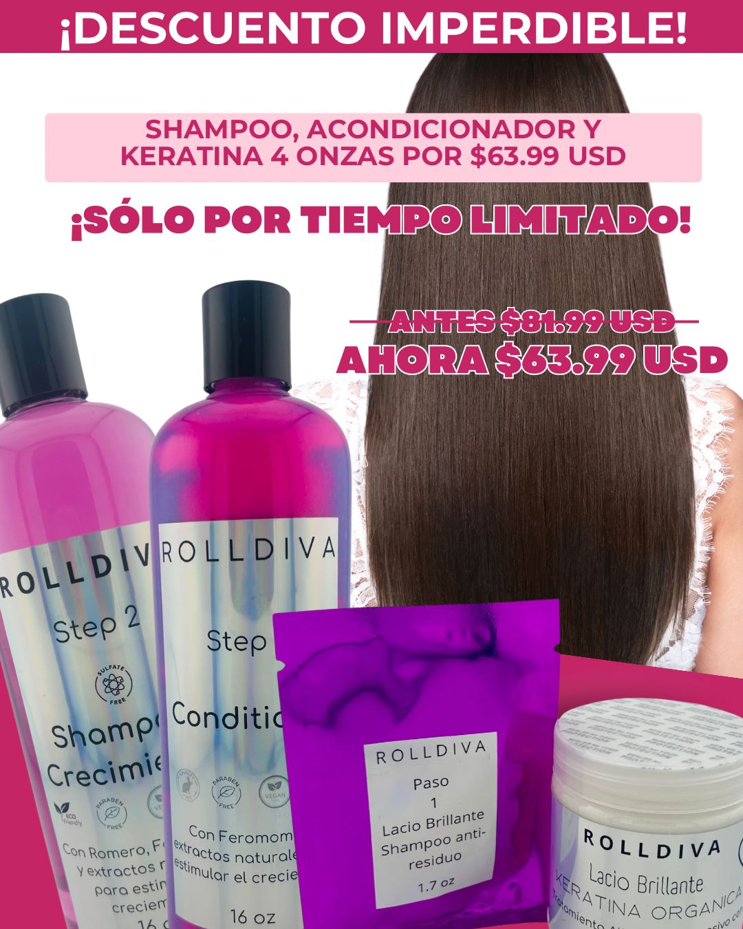 Combo de Keratina 4 oz + Post-Cuidado